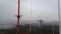 Az aktivitáson használt ideiglenesen a 24. szintre  felszerelt Diamond  X50 antenna.